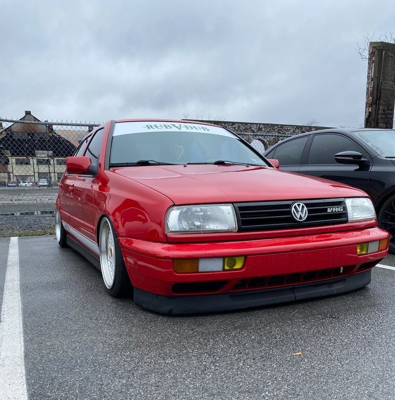 red volkswagen