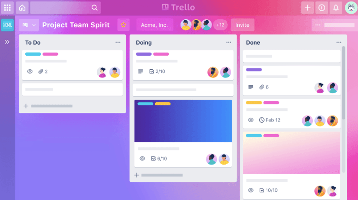 Trello platform