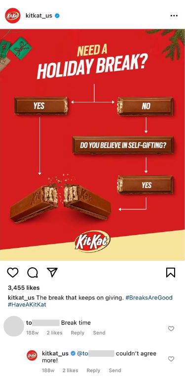 social media pr by kitkat