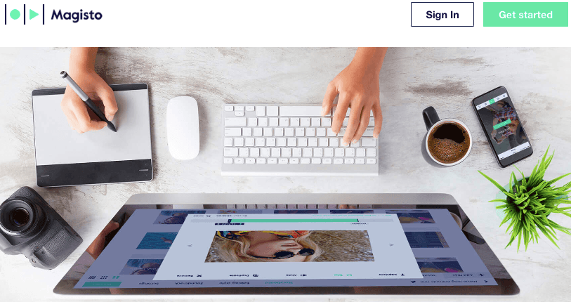 Magisto video creation website