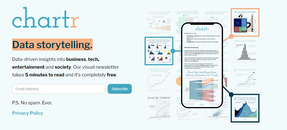 chartr data sources