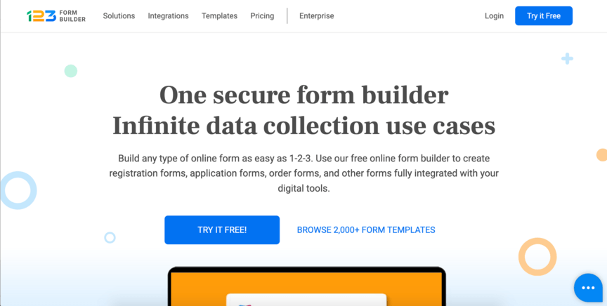 form builder 123formbuilder