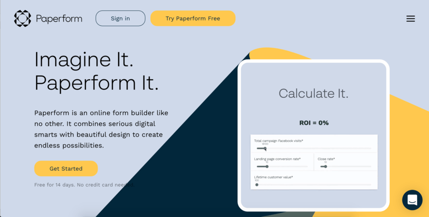 form builder paperform