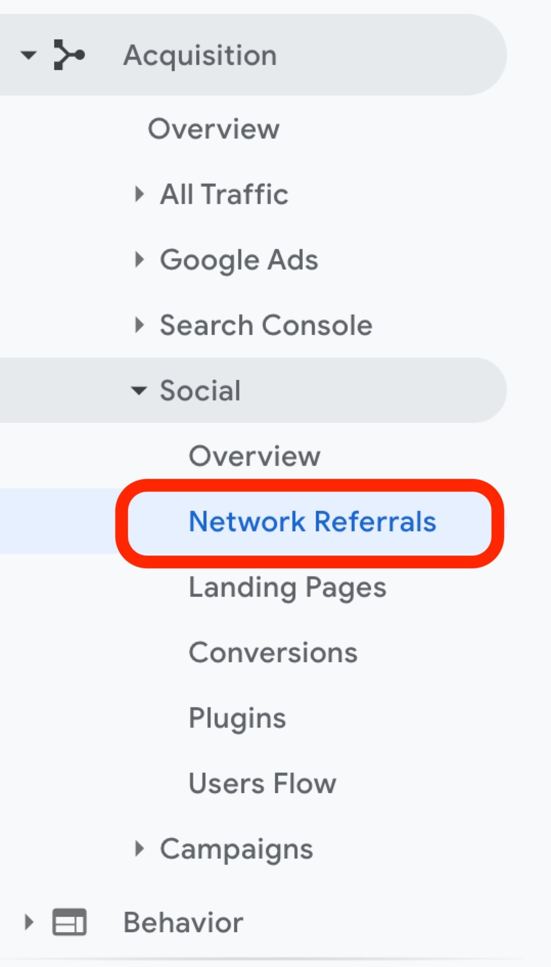 Check Google Analytics for LinkedIn referrals