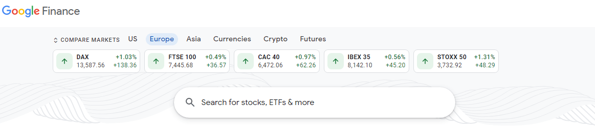 google finance data sources