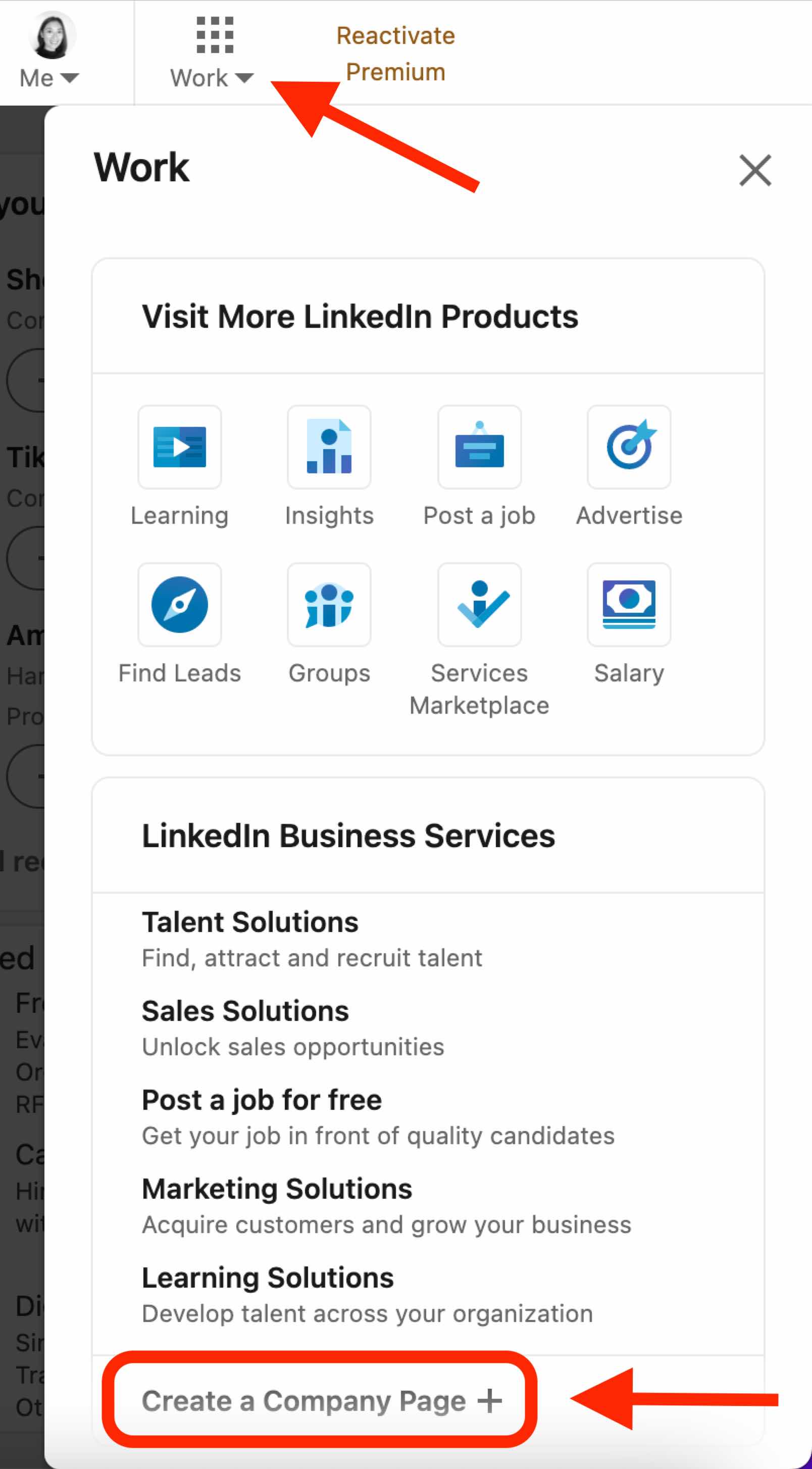 How to create a LinkedIn Company Page