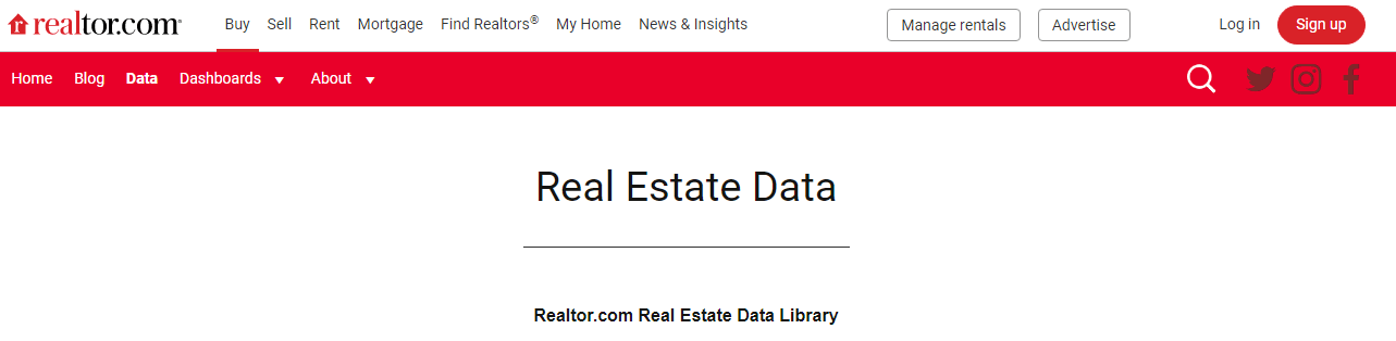 realtorcom data sources