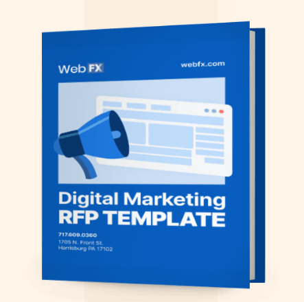 Digital marketing RFP example