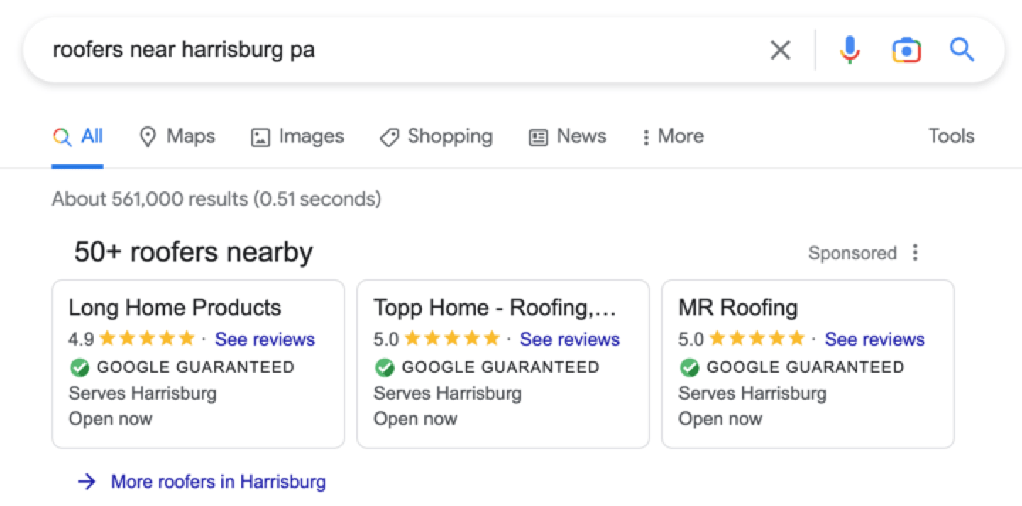 Google Local Services Ads