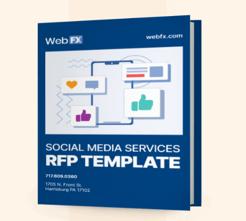 Social media RFP example