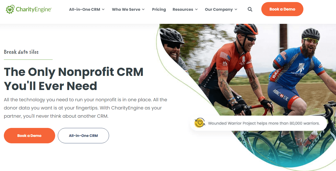 CharityEngine CRM for Non-Profits