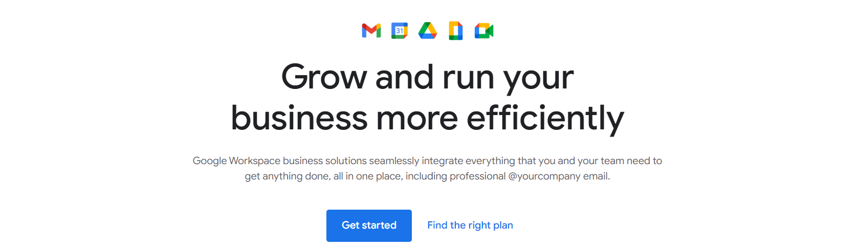 google business workspace solutions example