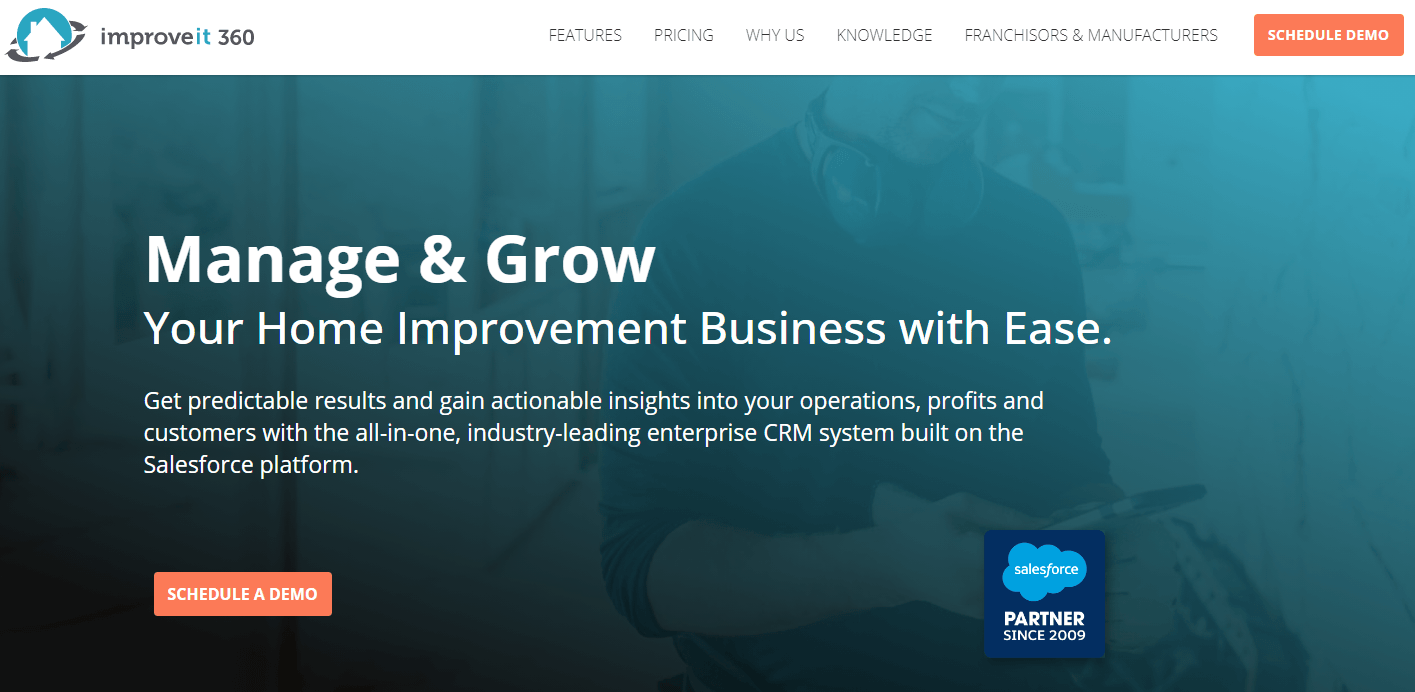 ImproveIt 360 CRM for home services