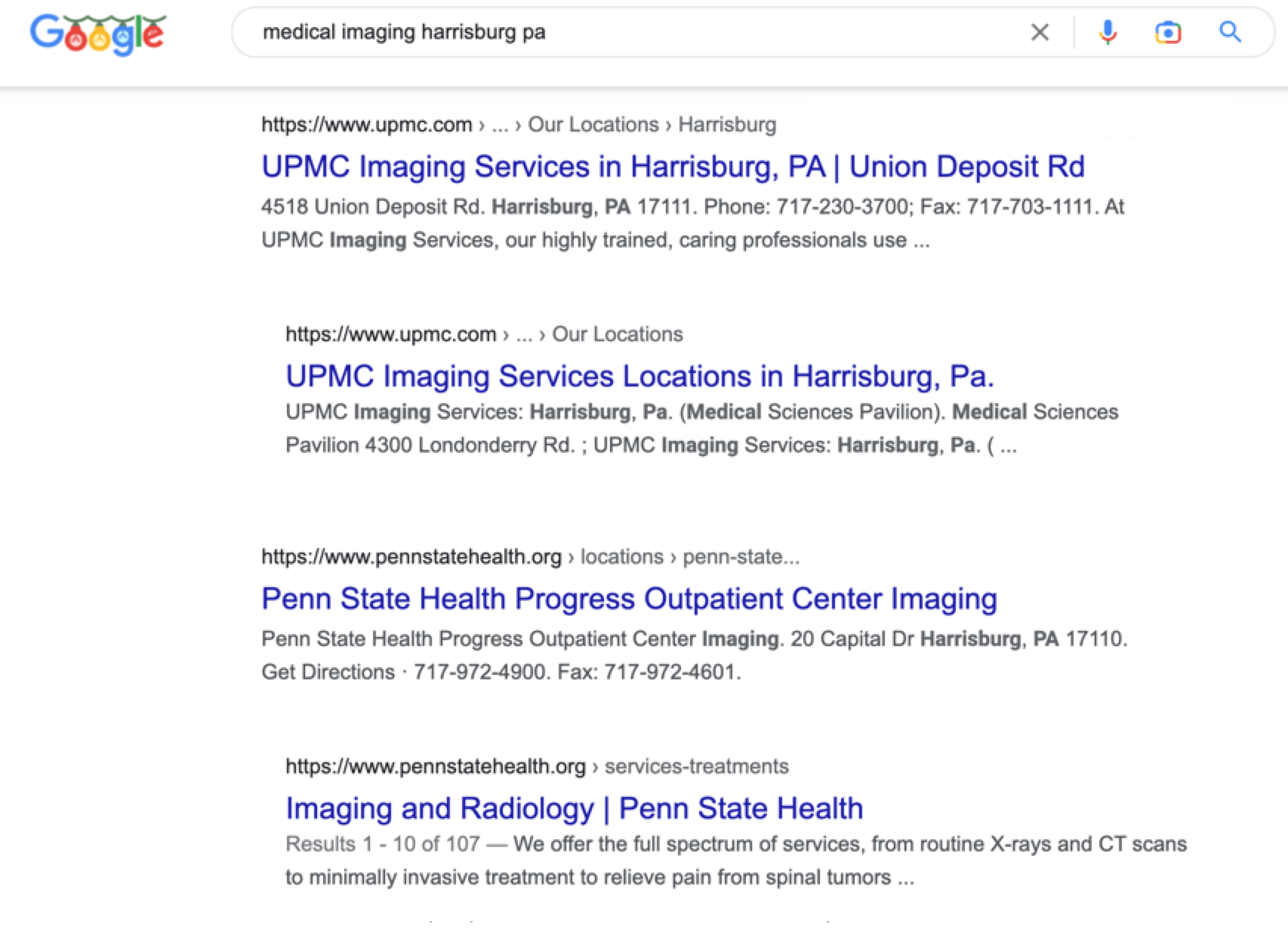 seo for medical imaging