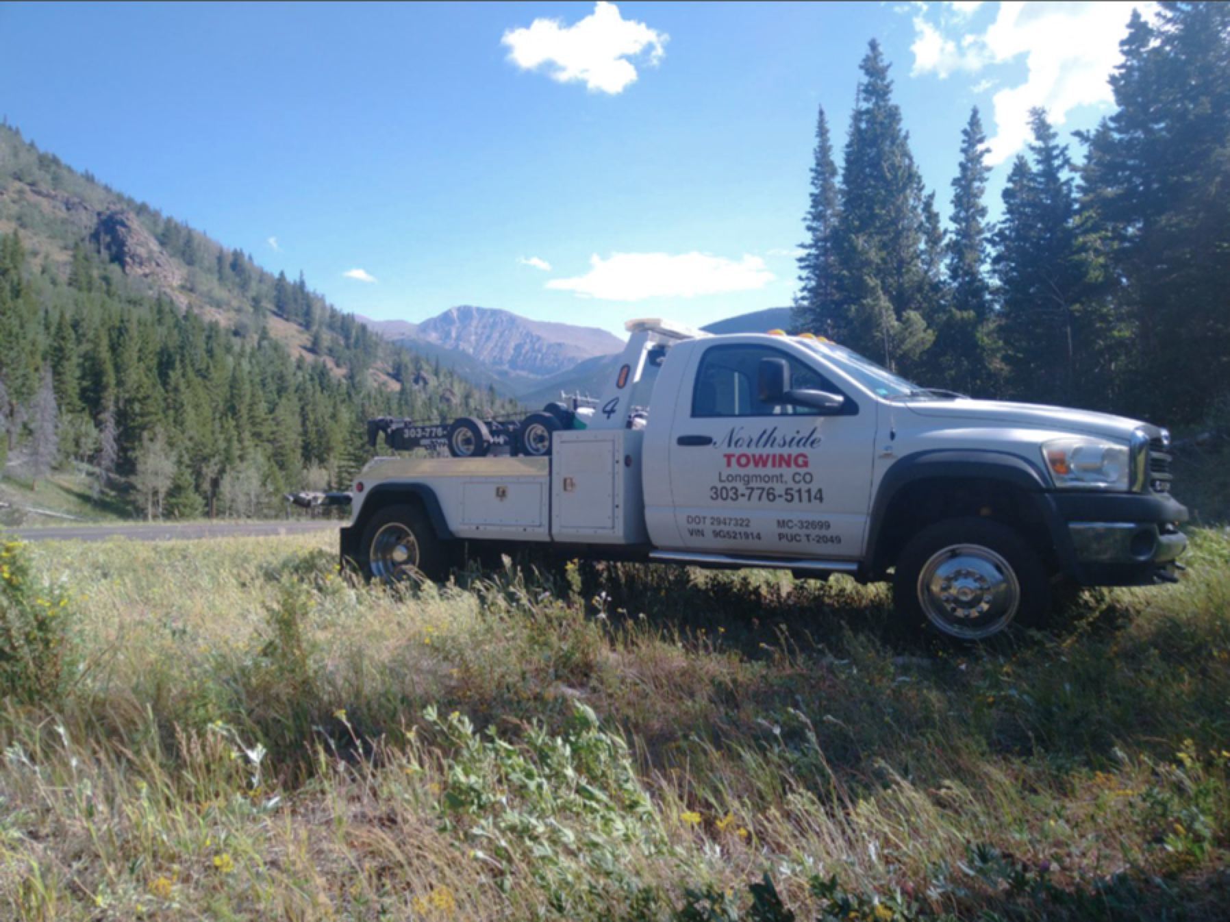 Northside Towing, mountains