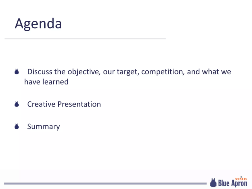 sales pitch deck blue apron