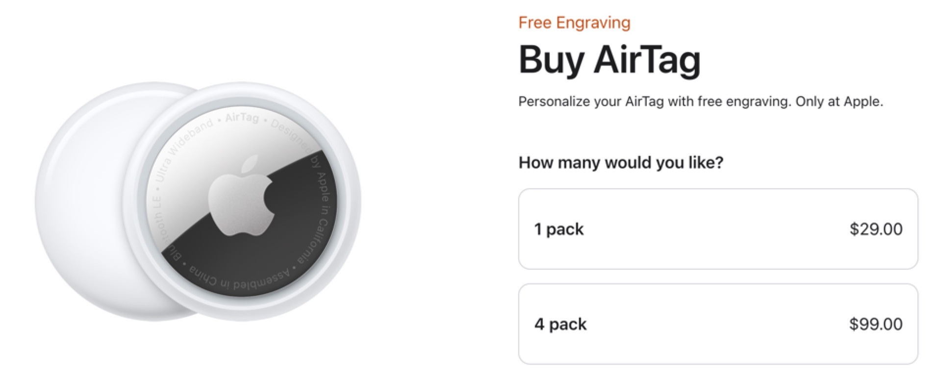 airtag bundle is a sales promotion example