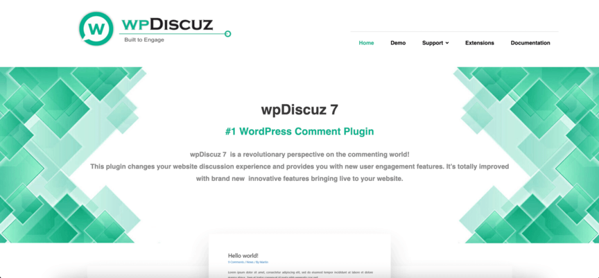 comment plugins wp discuz