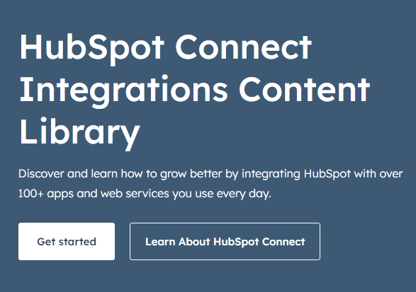 HubSpot integrations library