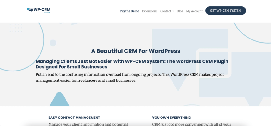 woocommerce crm wp crm