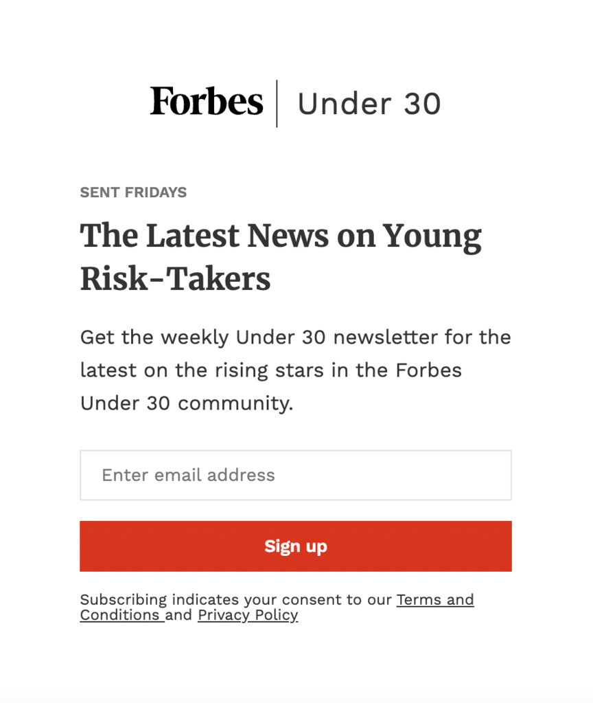 forbes email form