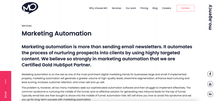 marketing automation agency mo agency