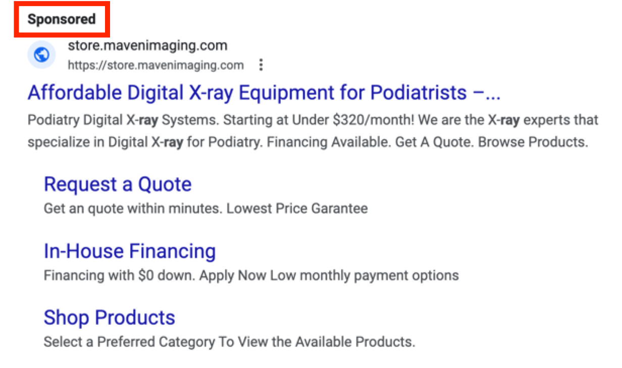 serp for medical imaging