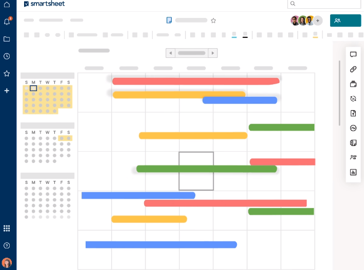 Smartsheet project management software