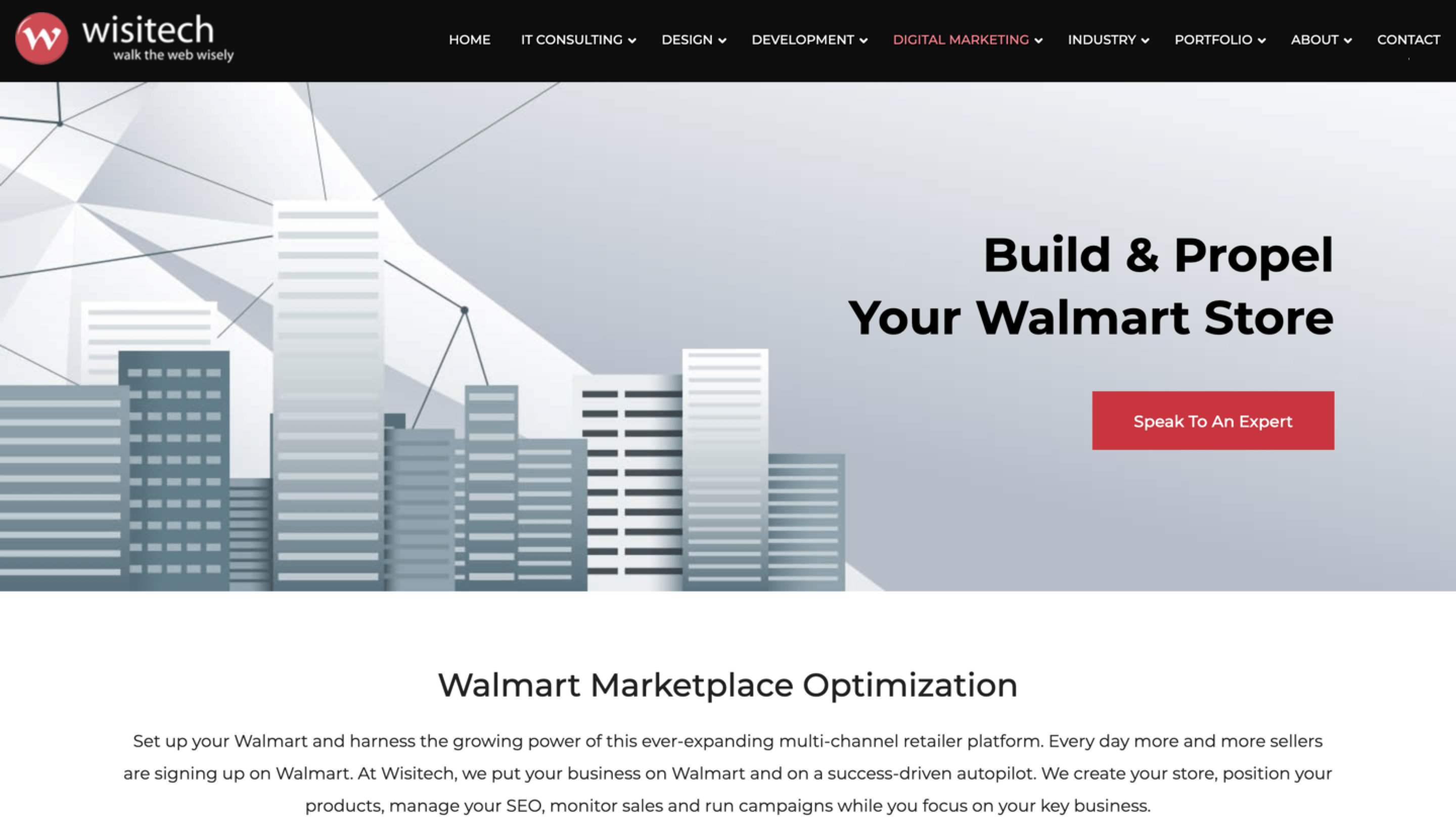 wisitech; walmart advertising services