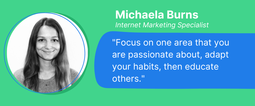 Michaela Burns Quote