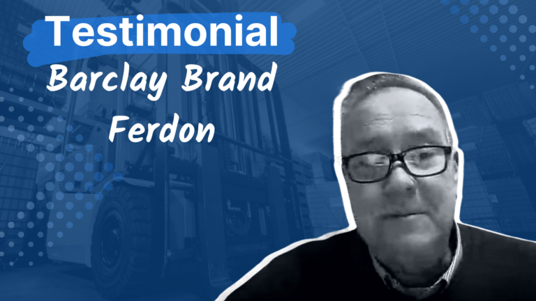 Barclay Brand testimonial presented by representative Ferdon