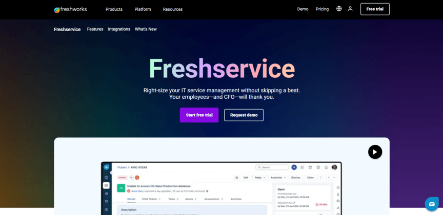 helpdesk freshservice