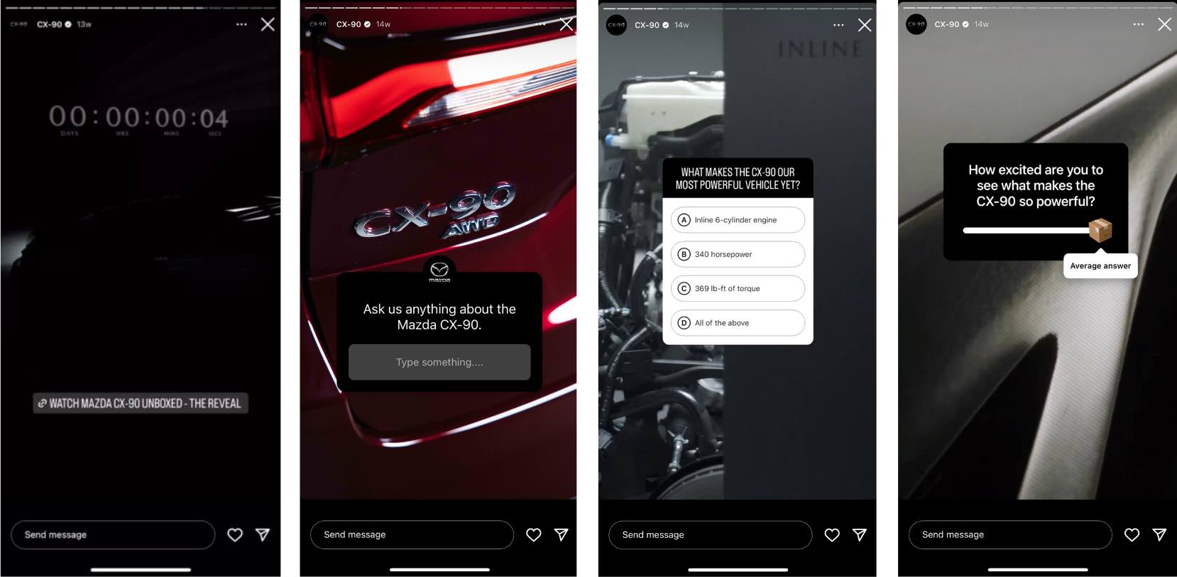 The Mazda CX-90 launch is an example of interactive marketing