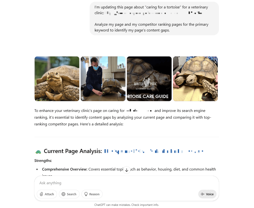 chatgpt for competitive analysis