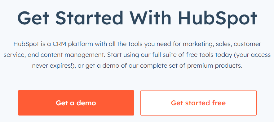 hubspot cta example