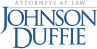 Logo of Johnson Duffie, Attorneys at Law.