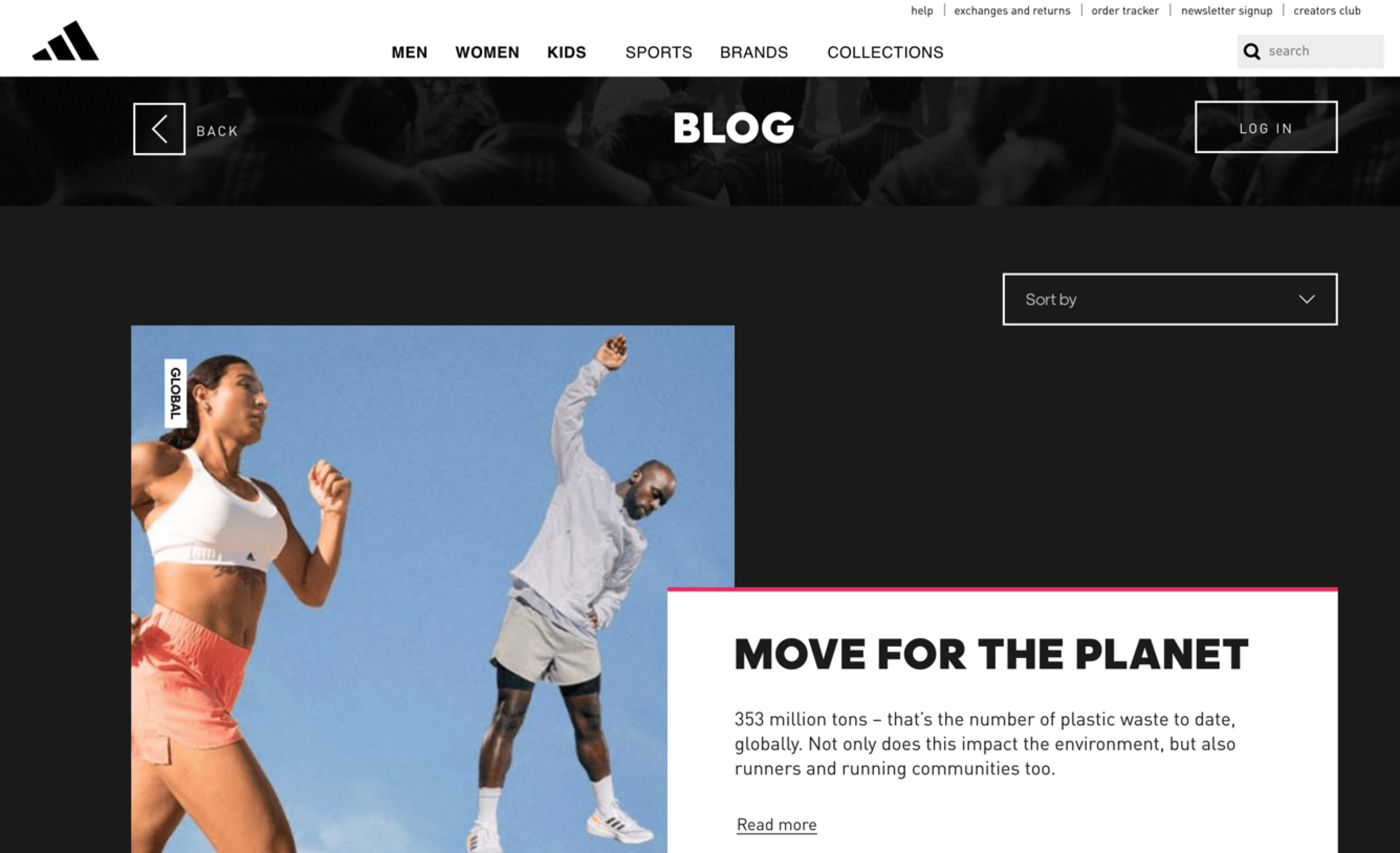 adidas blog
