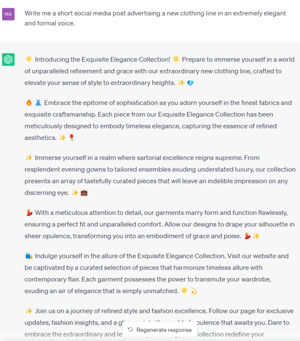 chatgpt example 5