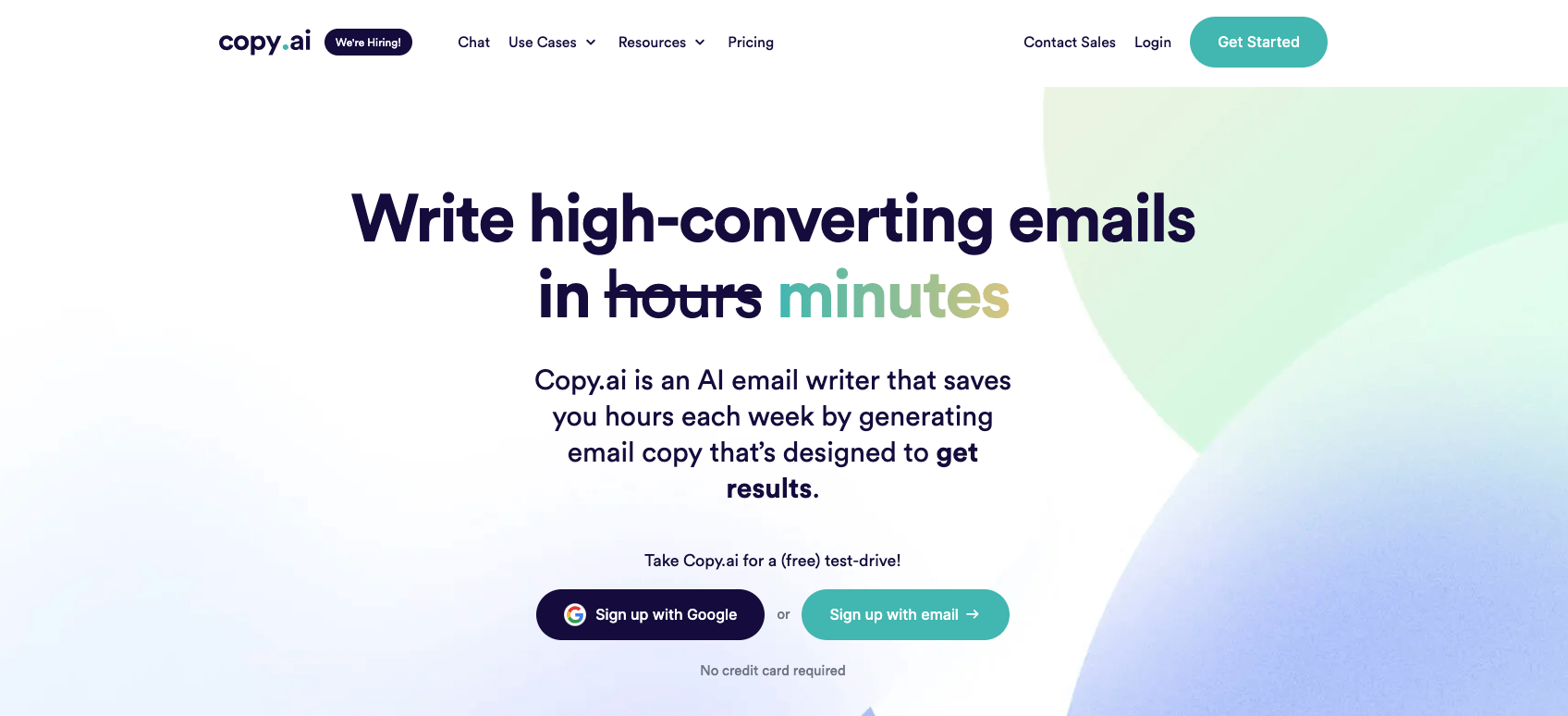 copyai email ai