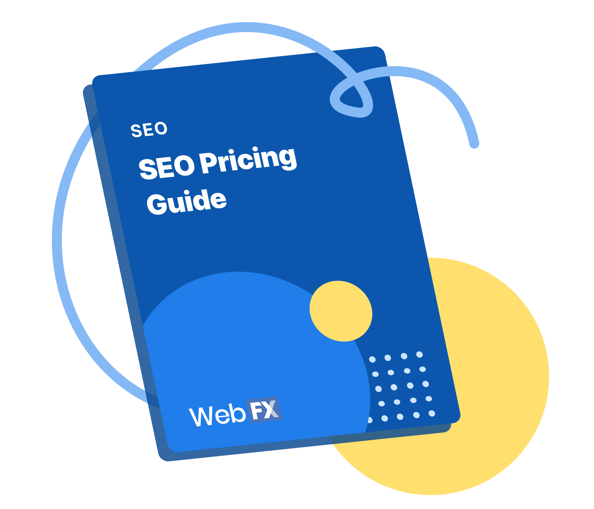 SEO pricing guide graphic.