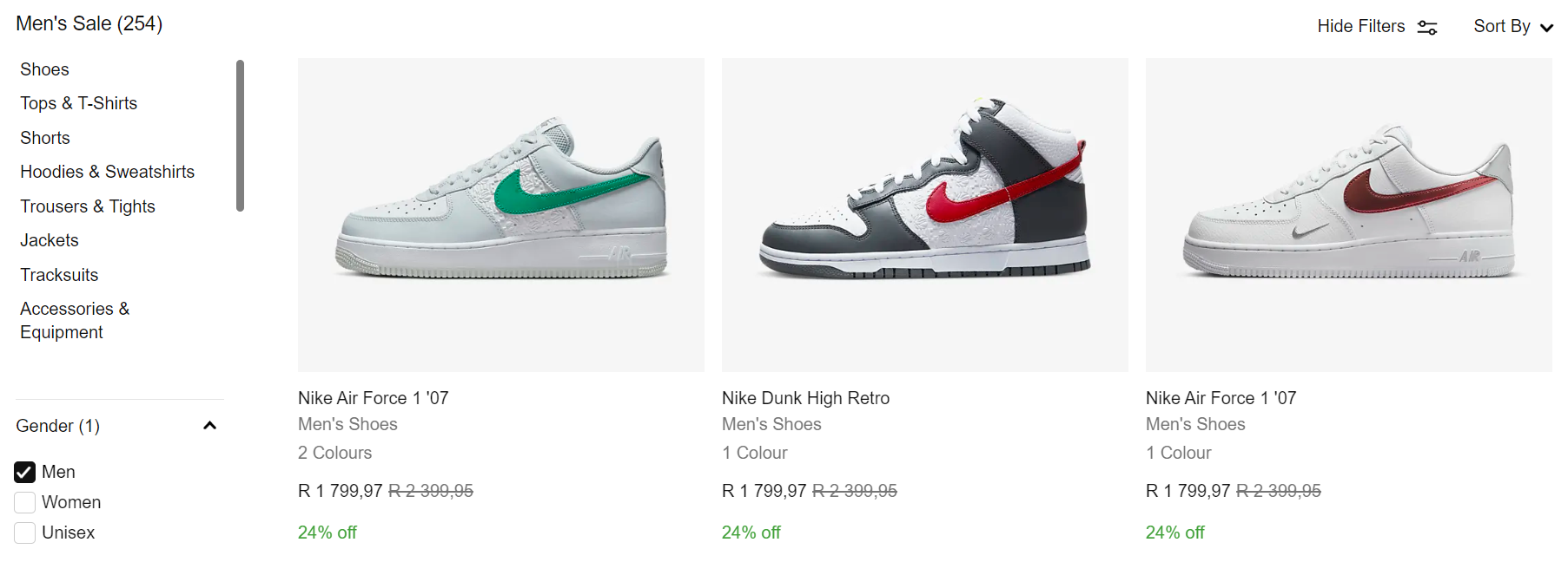 nike online store