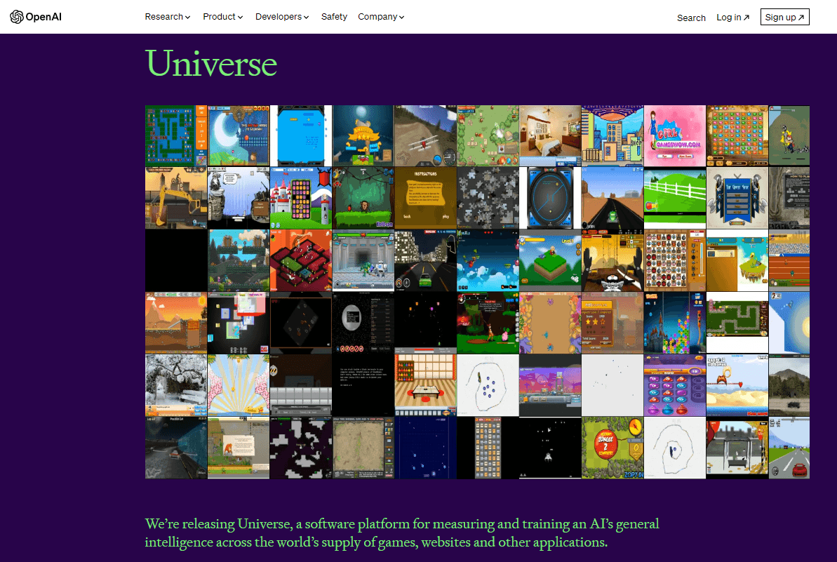 OpenAI Universe