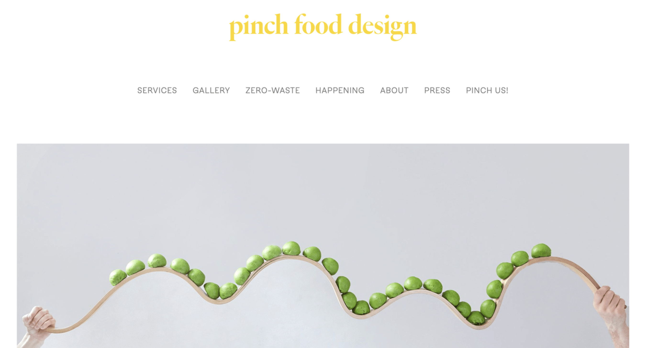 pinch food design