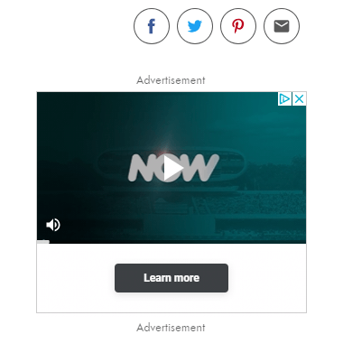 Now responsive display ad