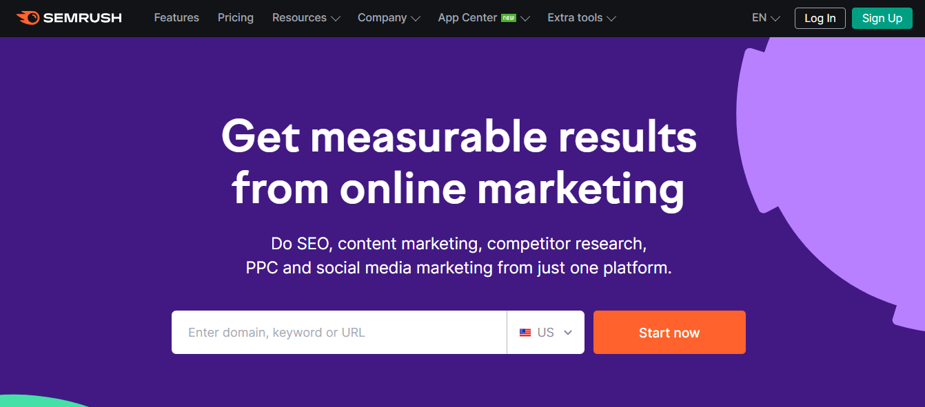 SEMRush is an AI SEO tool