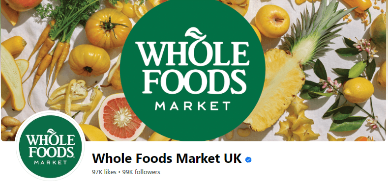 whole foods uk facebook official