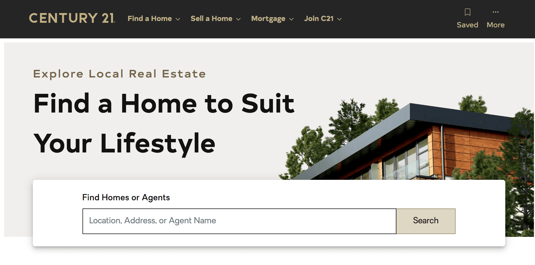 Century 21 Homepage