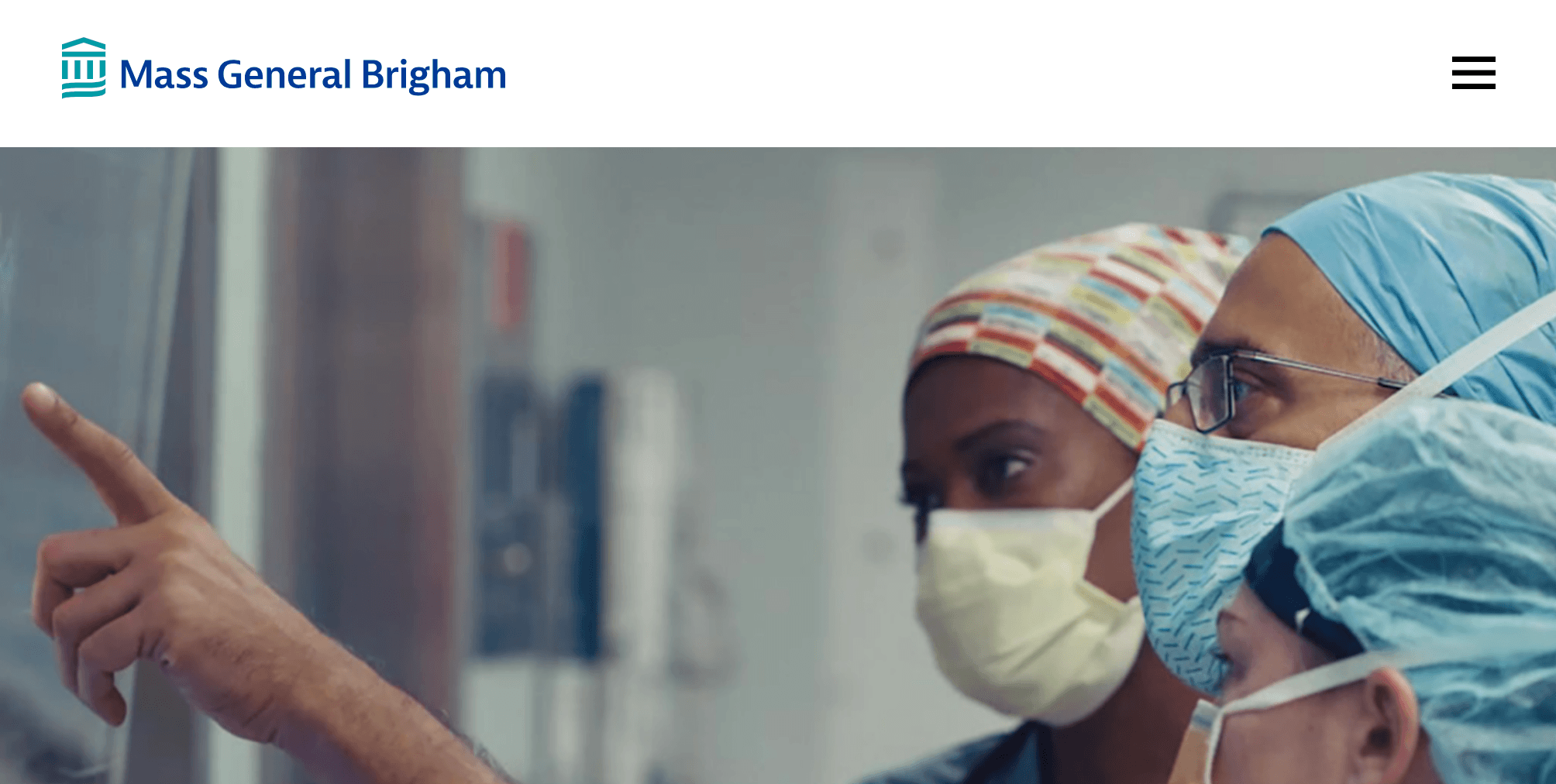 Mass General website