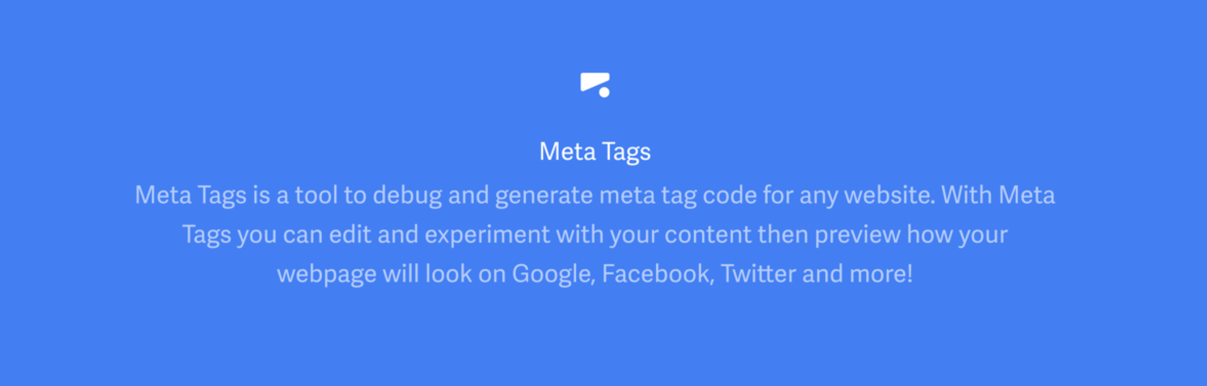 meta tags