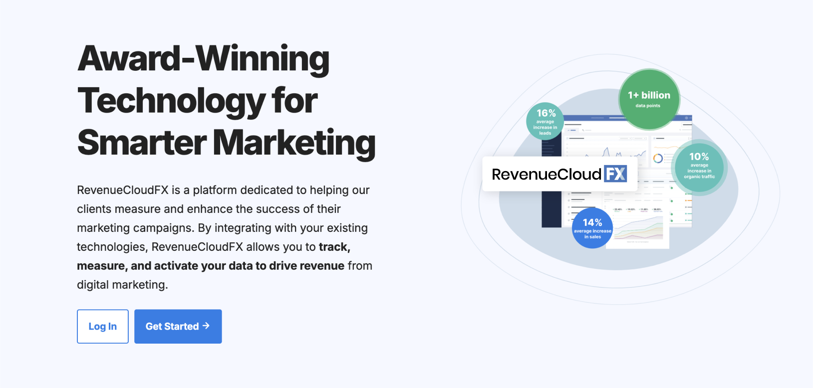 RevenueCloudFX home page